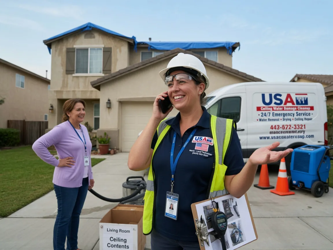 Ceiling Water Damage Restoration Lost Nation, IA FAQs